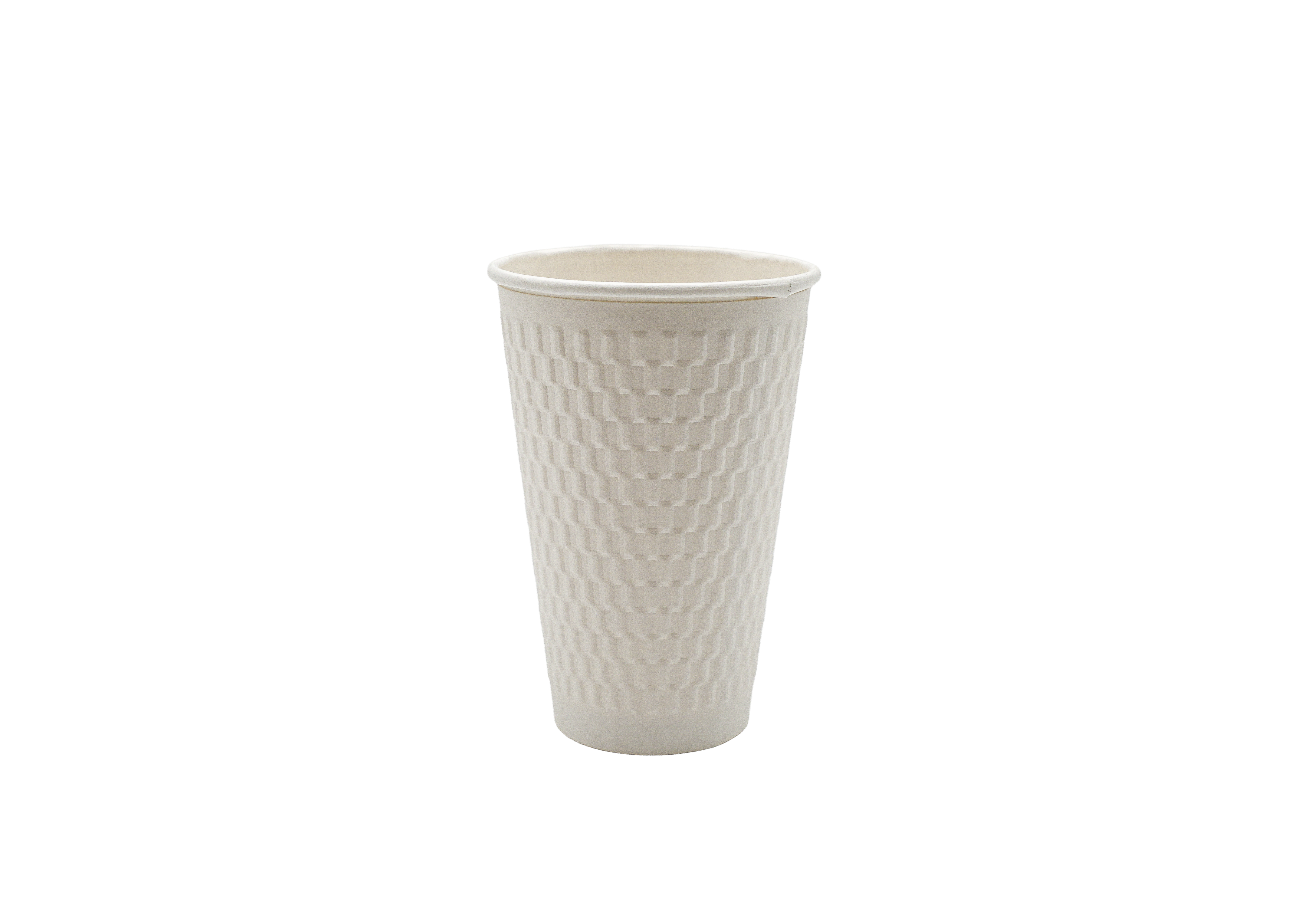 16 oz Embossed Double Wall Cup