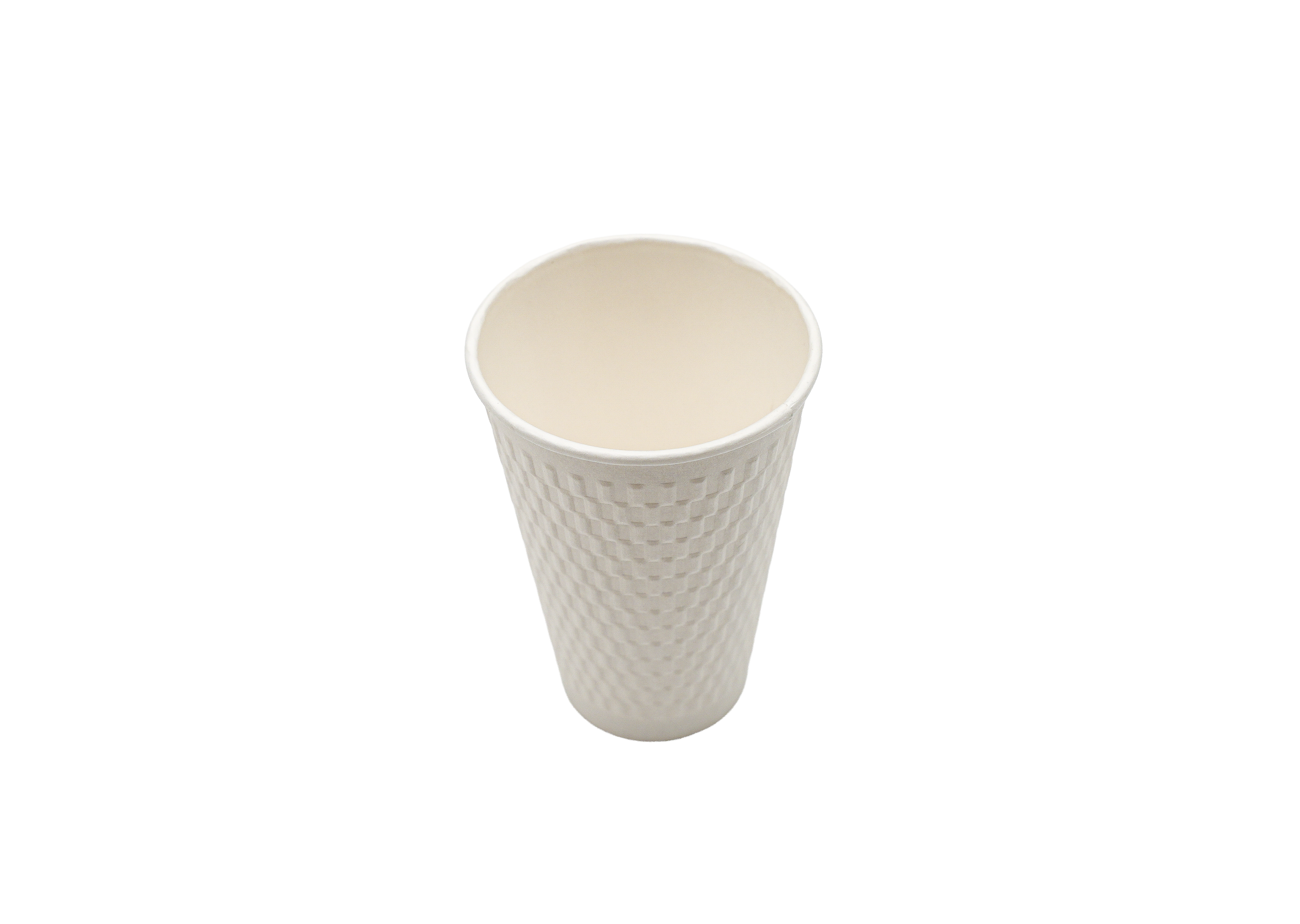 16 oz Embossed Double Wall Cup